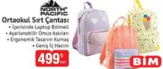 NORTH PACİFİC ORTAOKUL SIRT ÇANTASI
